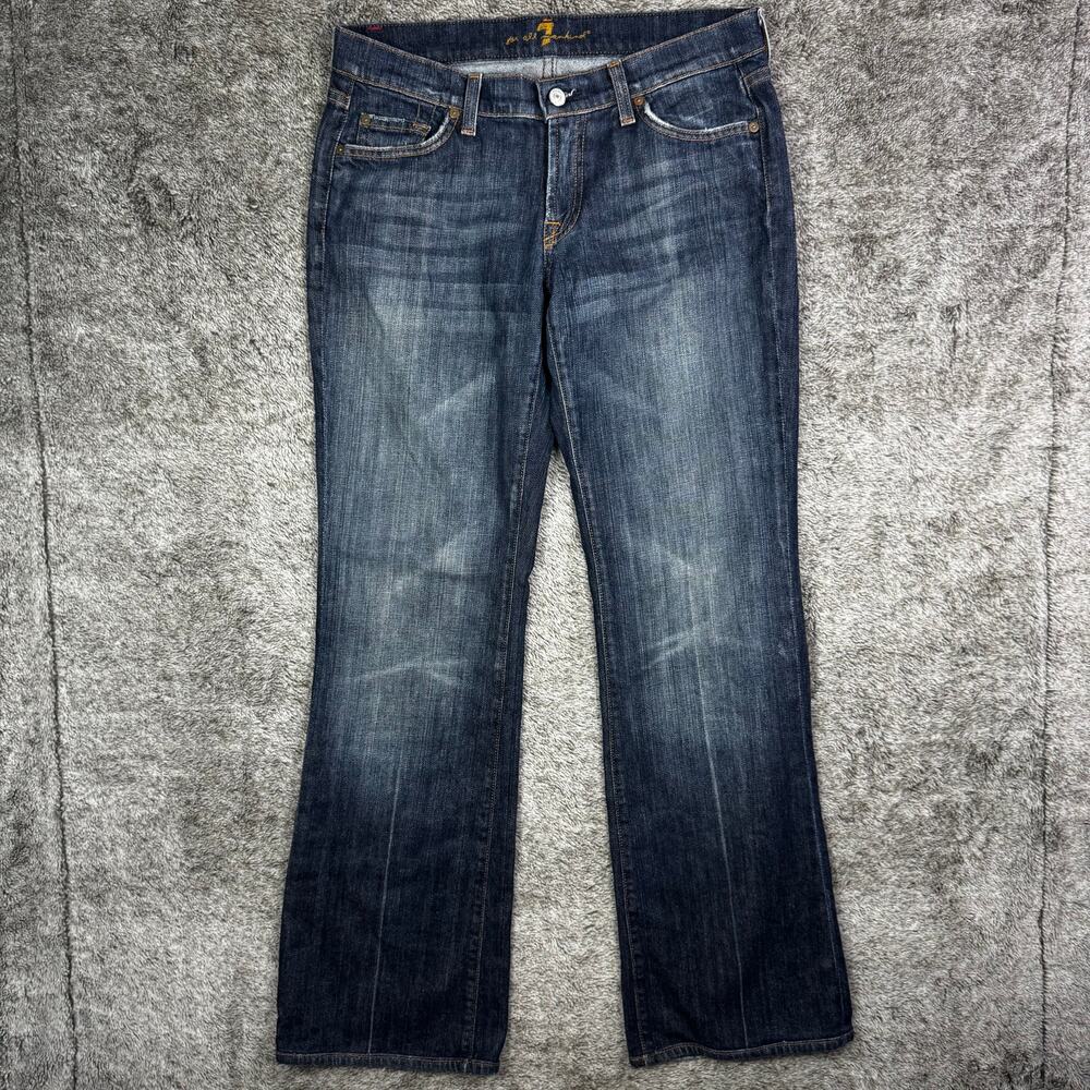 7 For All Mankind Denim Jeans Bootcut Women's 29